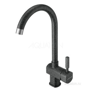 Смеситель для кухни Акватон Лиам графит 1AX003FCXX210